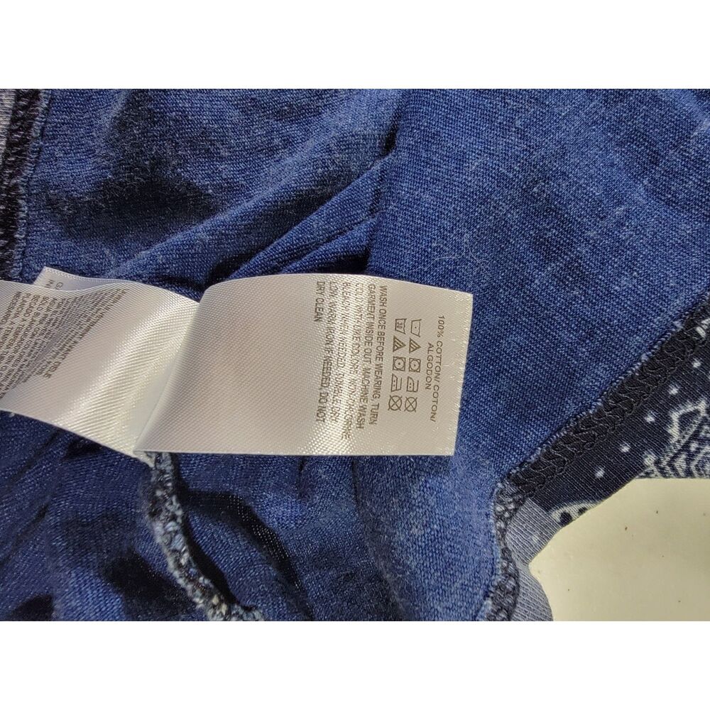 Lucky Blue Bandana T-Shirt - Small - Picture 6 of 7